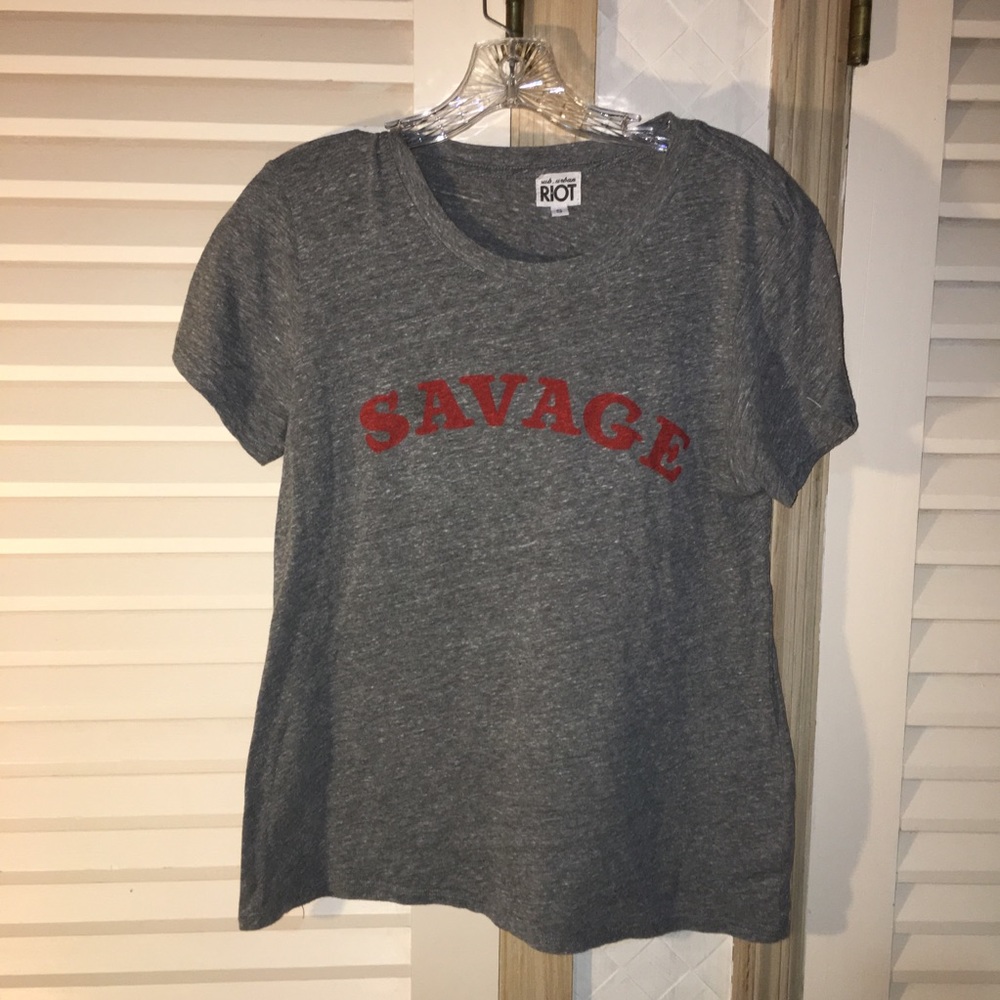 Suburban sub urban riot savage tee top t-shirt